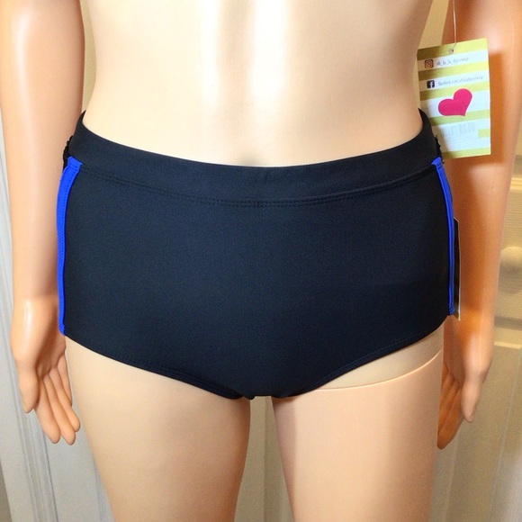 Oh La La Dancewear Womens Next Level Blue Bra Top & Brief Dance Set Size AM - Picture 5 of 16